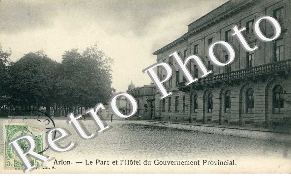 Le parc et l'hotel du gouvernement provincial