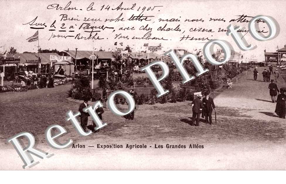 Exposition Agricole, les Grandes Allees