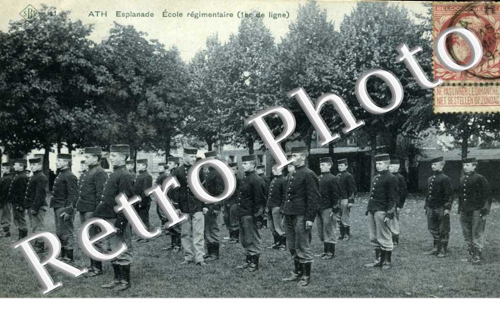 esplanade - ecole regimentaire (1er de ligne)
