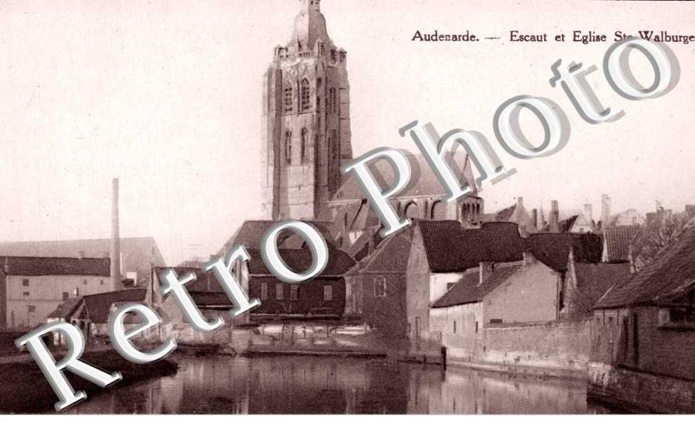 Escaut et Eglise Ste Walburge