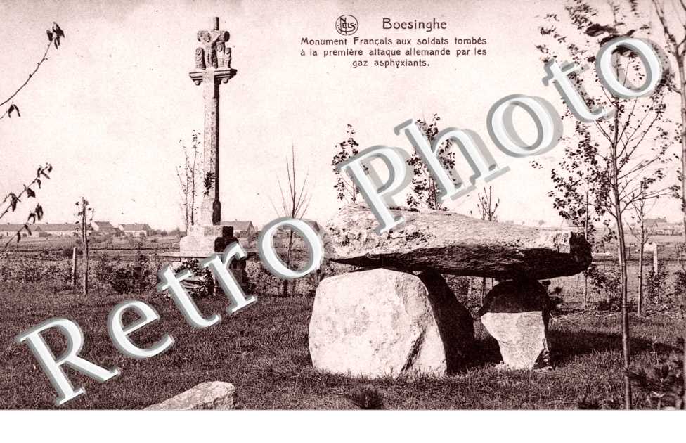 Monument Francais aux soldats tombes a la premiere attaque allemande par les gaz