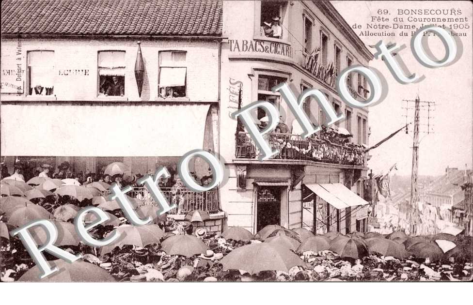 Fete du Couronnement de Notre Dame, Juillet 1905