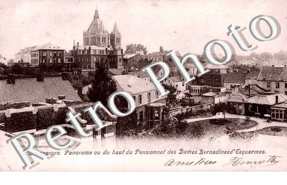 Panorama vu du haut du Pensionnat des Dames Bernadines d&#039;Esquermes