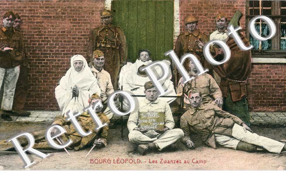 Les zwanzes au camp