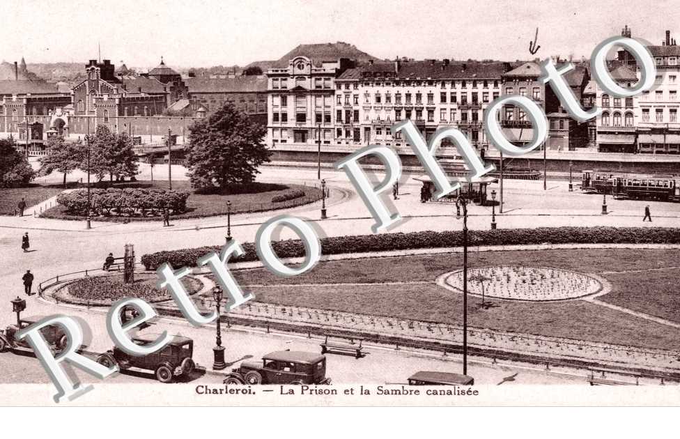 la Prison et la sambre canalisee