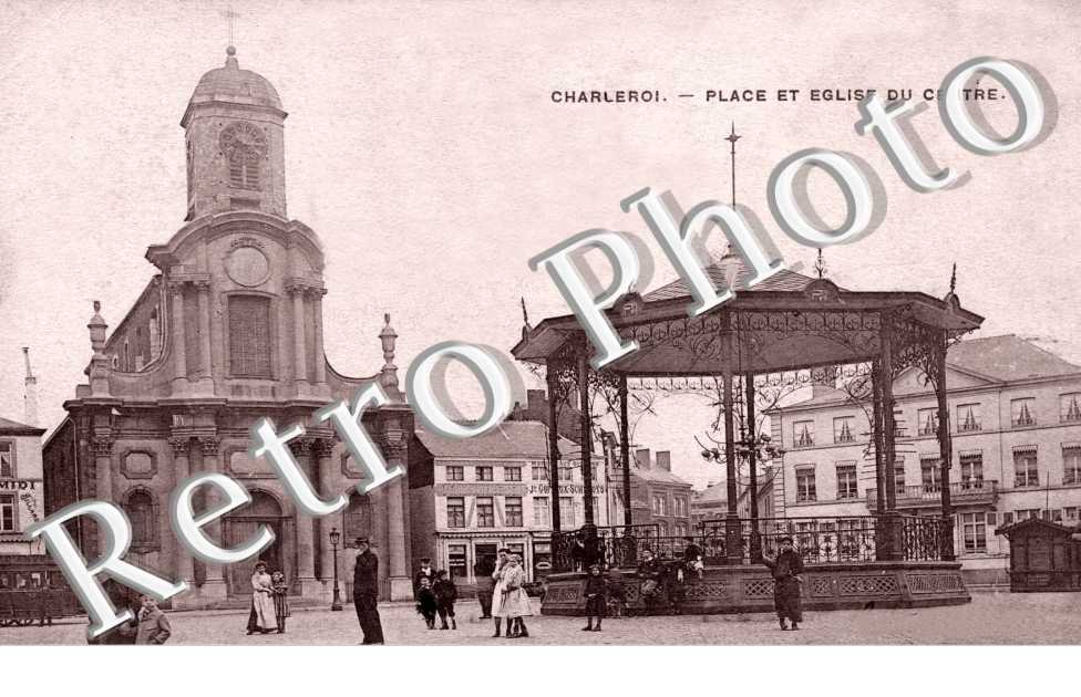 place et eglise du centre