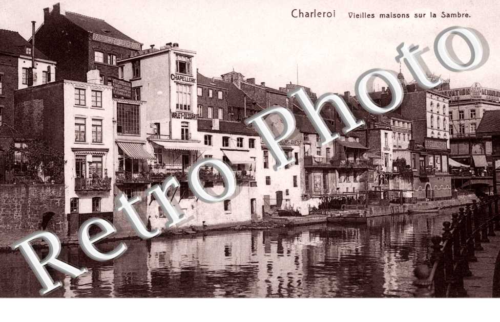 Vieilles maisons sur la Sambre