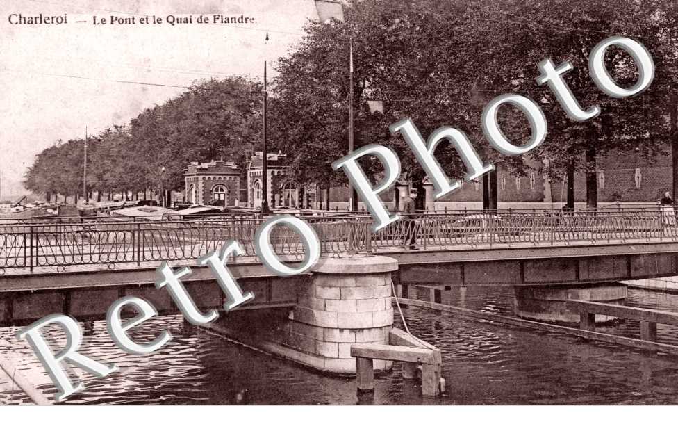 le pont et le Quai de Flandre