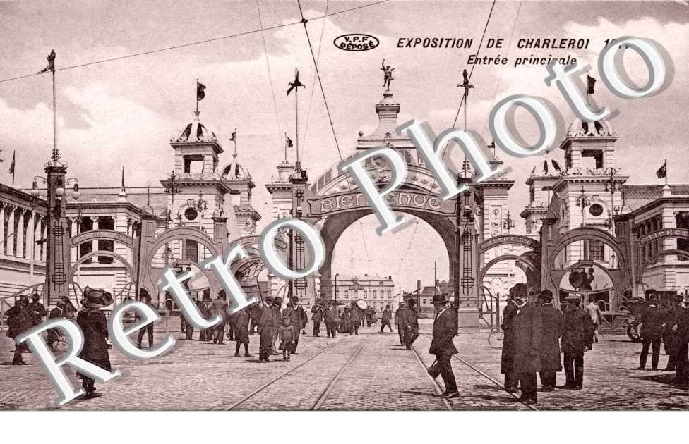 Exposition de Charleroi 1911  Entree principale