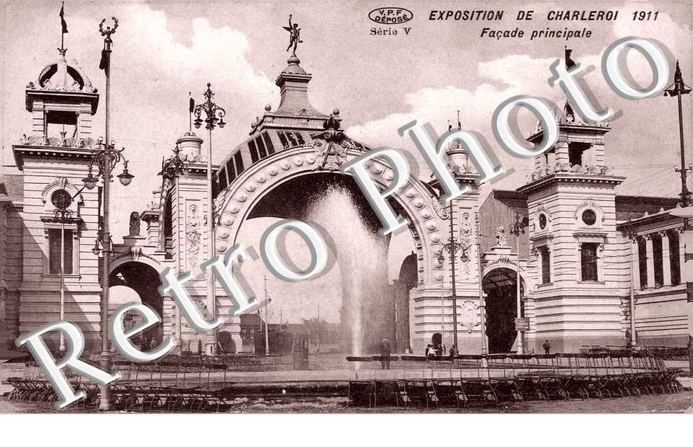 Exposition de Charleroi 1911  Facade principale