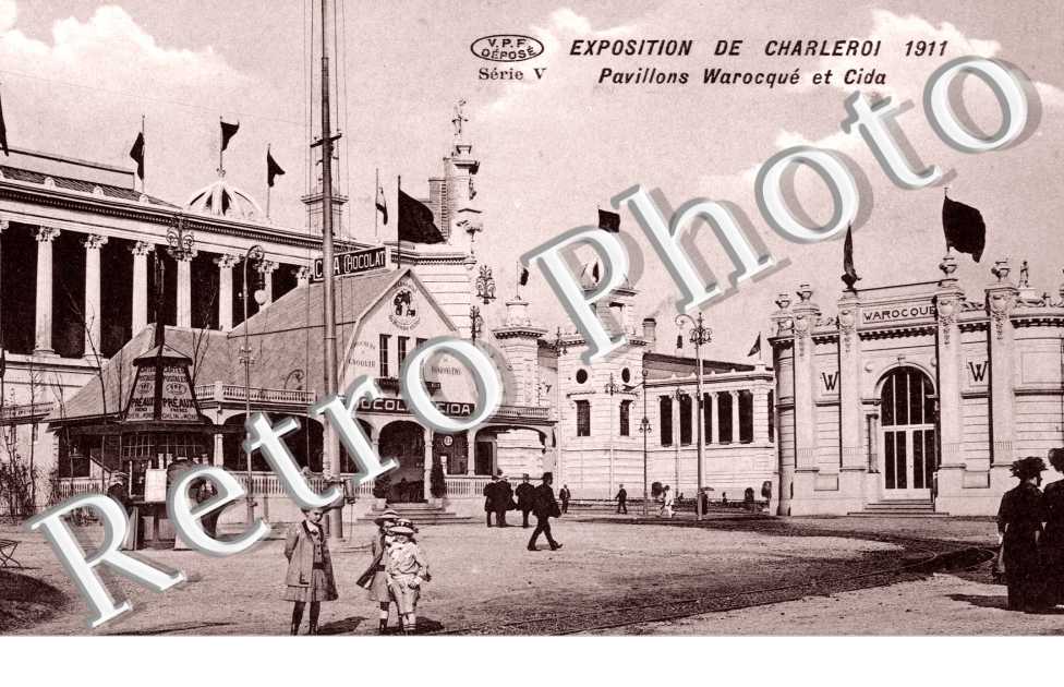 Exposition de 1911, Pavillons Warocque et Cida