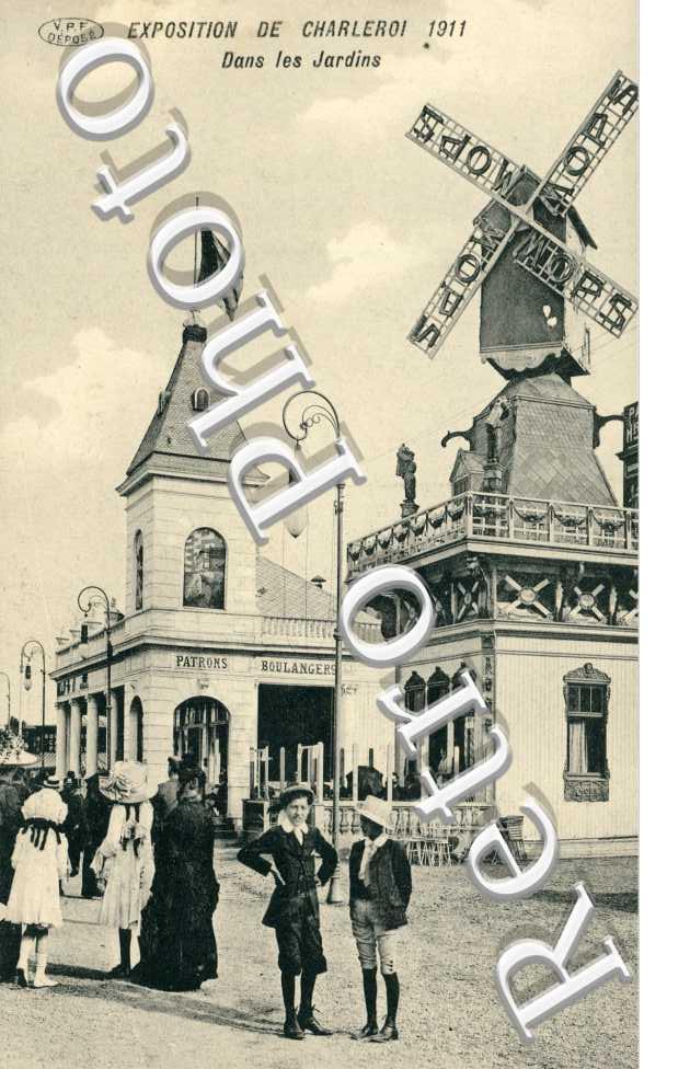 Exposition de 1911, Dans les Jardins