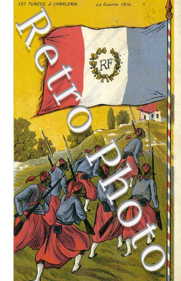 Les Turcos, le Guerre de 1914