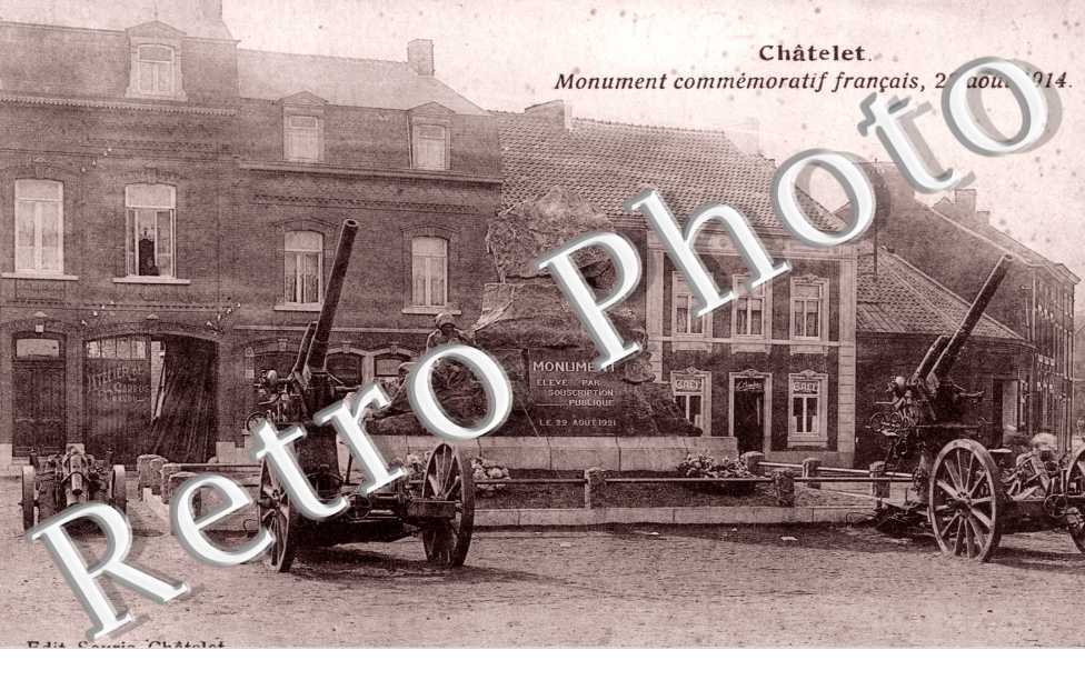 Le monument francais 22 aout 1914