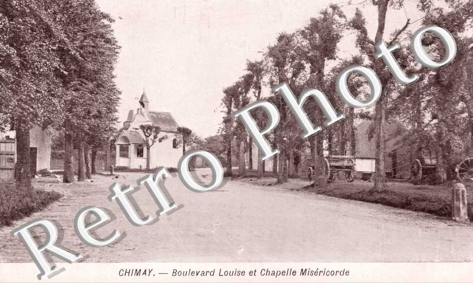 Boulevard Louise et chapelle Misericorde