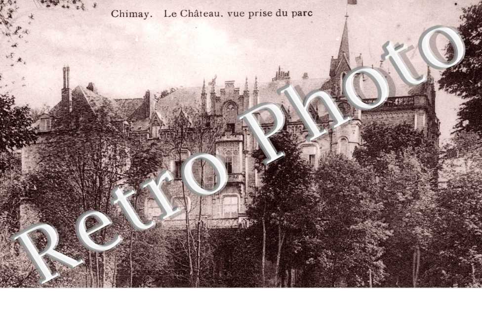 Le Château - Vue prise du Parc