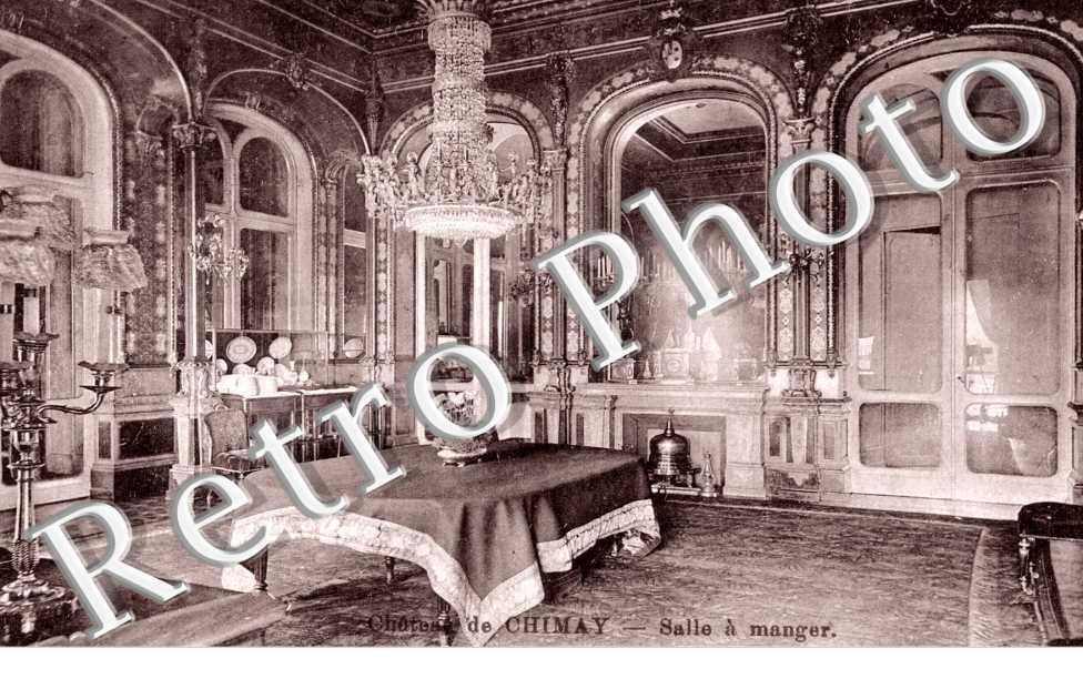 Chateau de Chimay  -  salle a manger