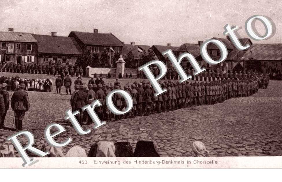 Einweihung des Hindenburg Denkmals