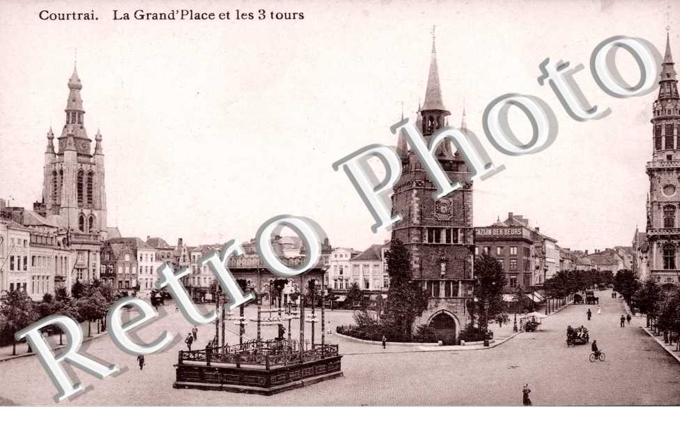 La Grand&#039;Place et les trois tours