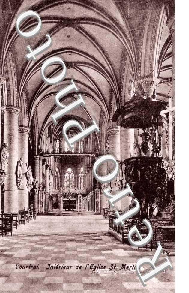 Intérieur  de l&#039;Eglise Saint Martin