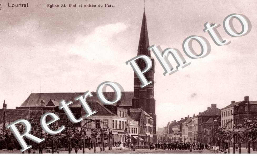 l&#039;Eglise Saint Eloi et Entrée du Parc