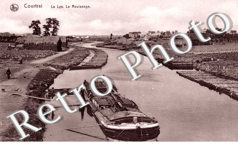 La Lys, le Rouissage