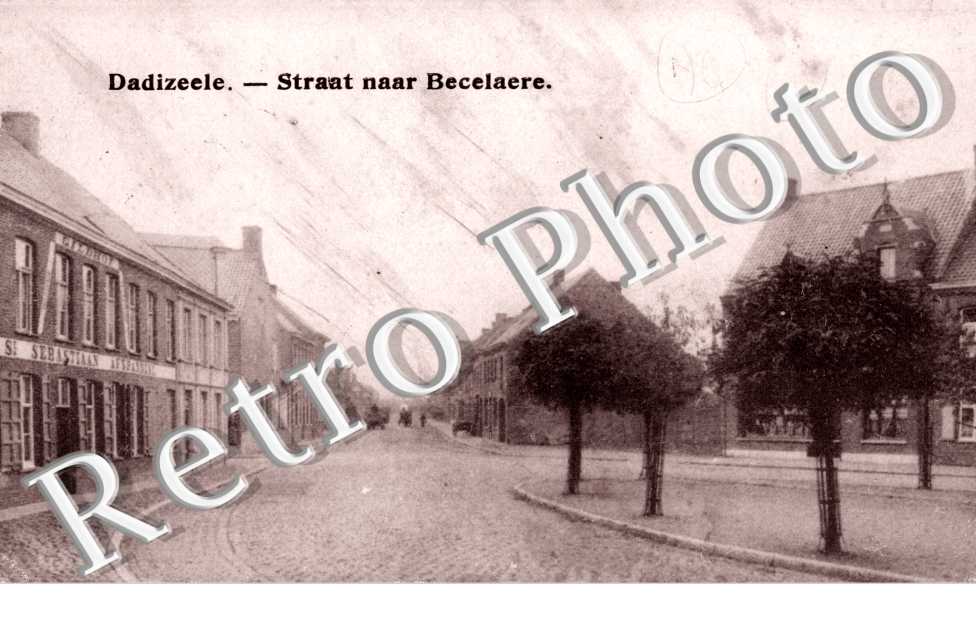 Straat naar Becelaere