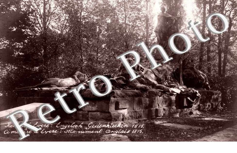 Cimetiere, Monument anglais 1815