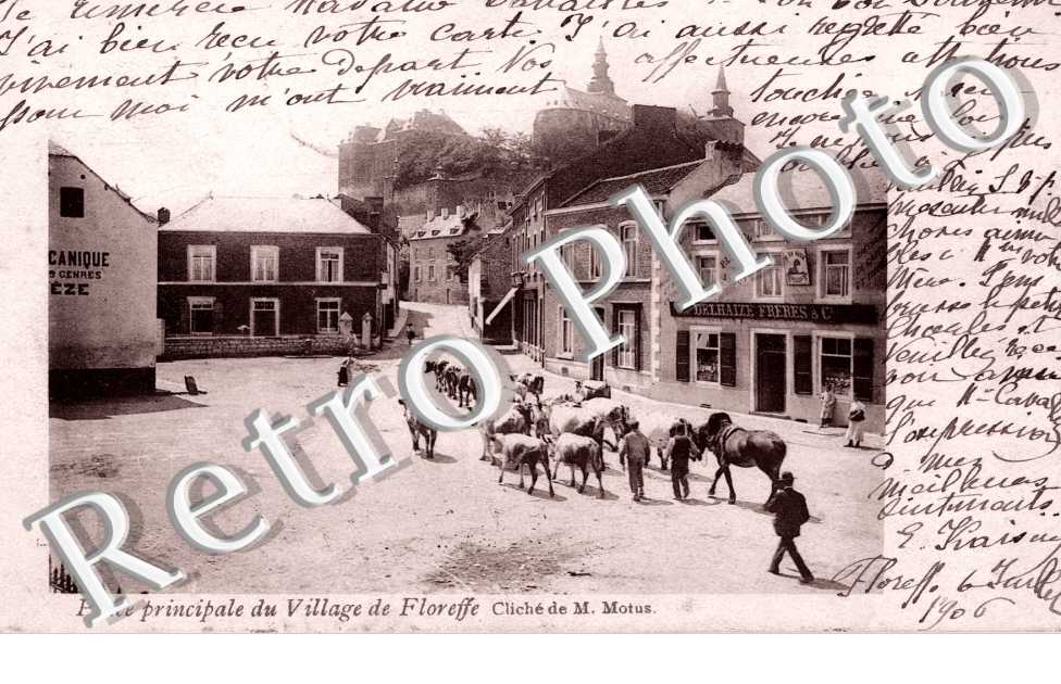 place principale du village de floreffe