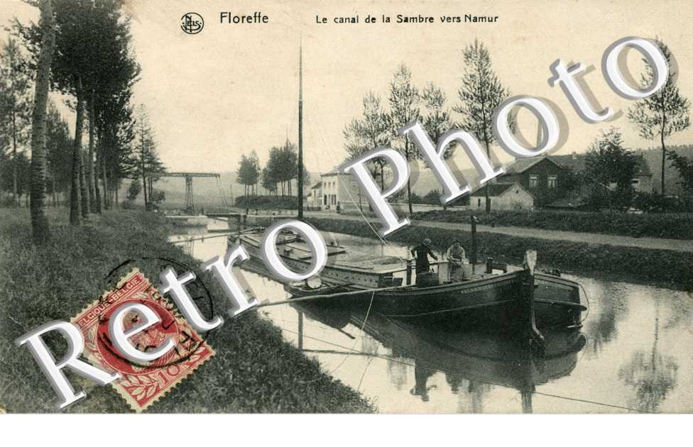 le canal de la sambre vers namur