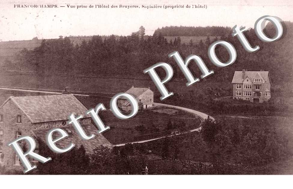 Vue prise de l&#039;Hotel des Bruyeres, Sapiniere, Propriete de l&#039;Hotel
