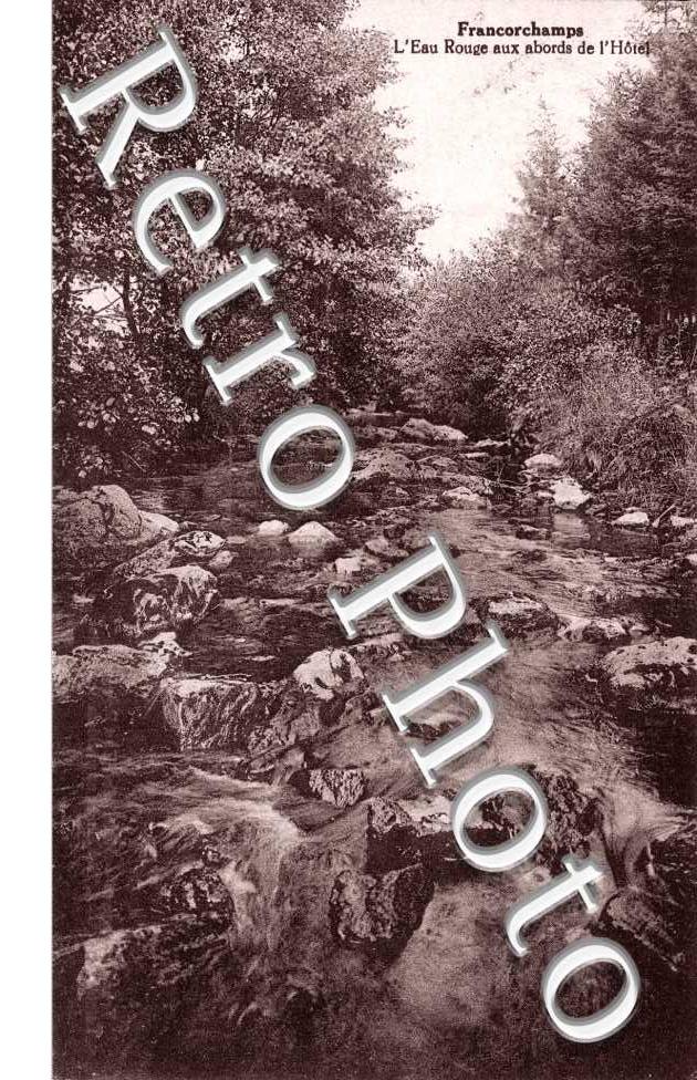 L&#039;eau rouge aux abords de l&#039;Hotel