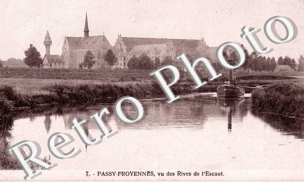 vue des rives de l&#039;Escaut