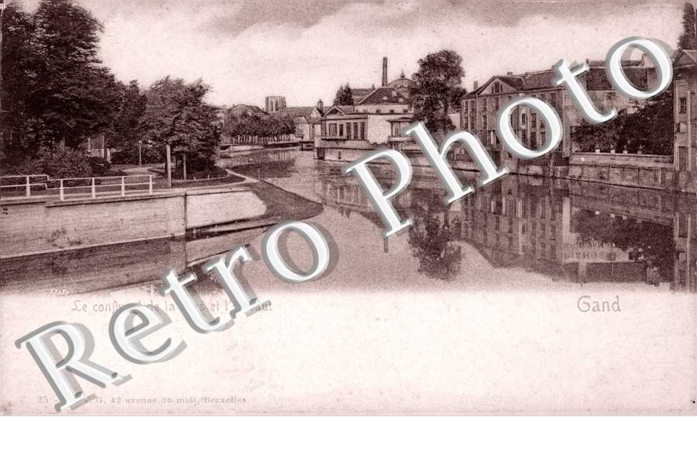 Confluent de la Lys et l&#039;Escaut