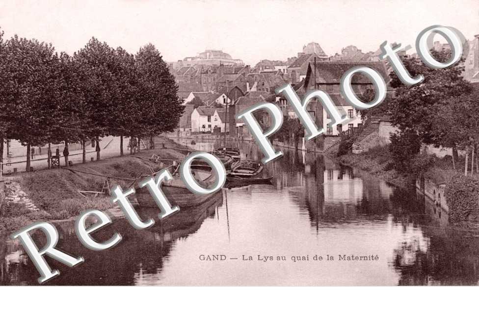 La Lys au quai de la Maternite