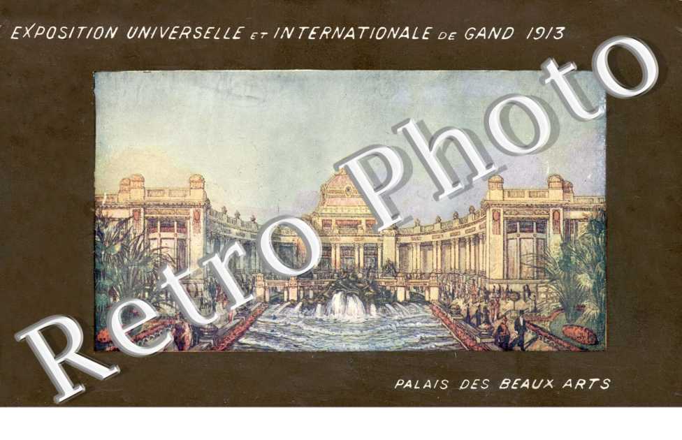 Exposition Universelle et internationale de Gand  1913  Palais des Beaux Arts