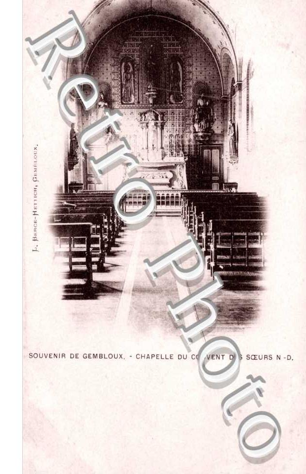 chapelle du couvent des soeurs Notre-Dame