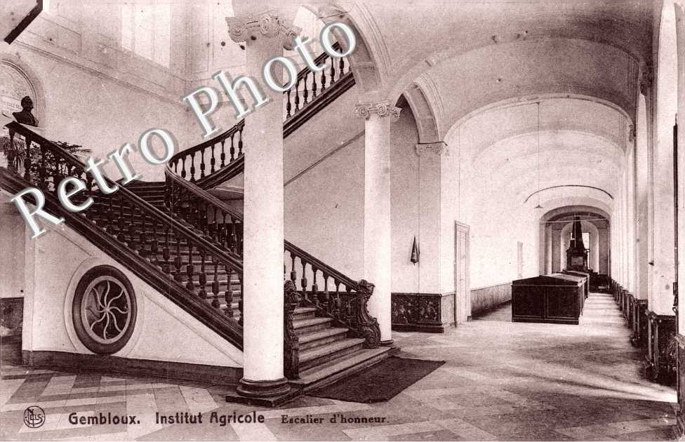 institut agricole, escalier d&#039;honneur