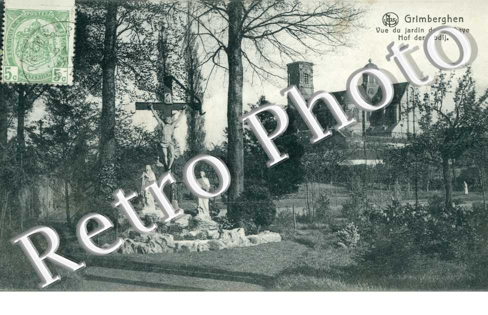 vue du jardin de l&#039;abbaye