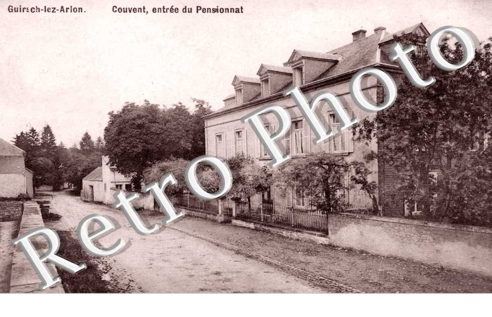 Guirsch lez Arlon  Couvent Entree du pensionnat