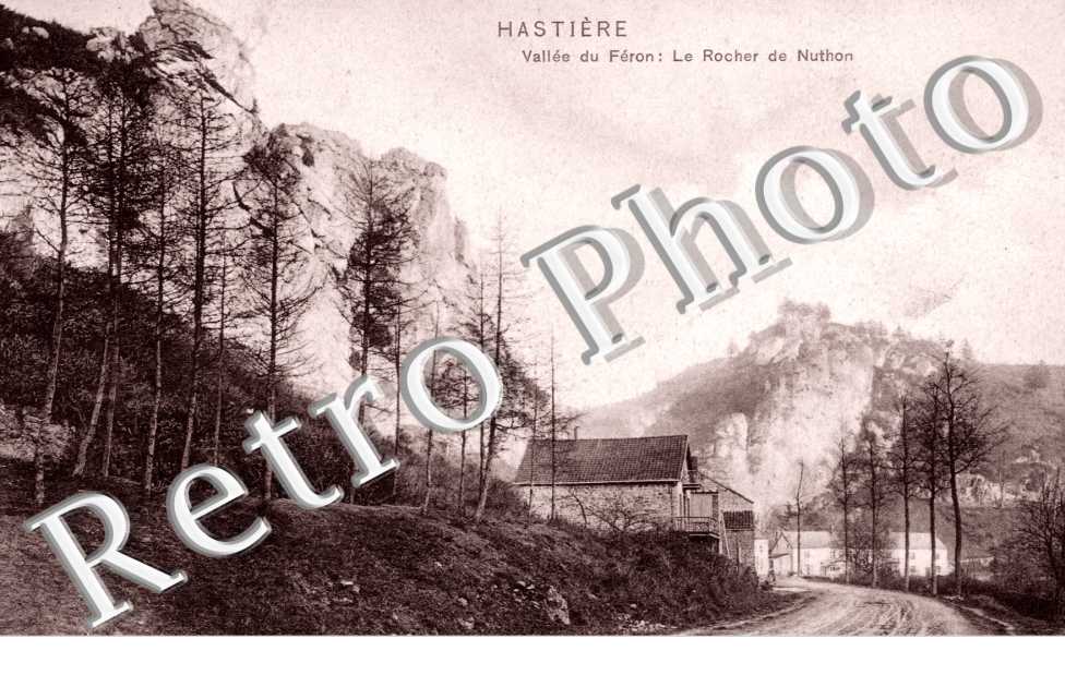 vallee du Feron, le rocher de Nuthon