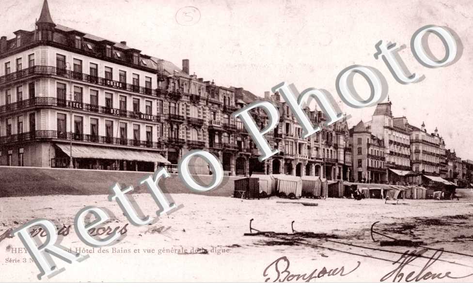 Grand Hôtel des Bains et vue générale de la Digue