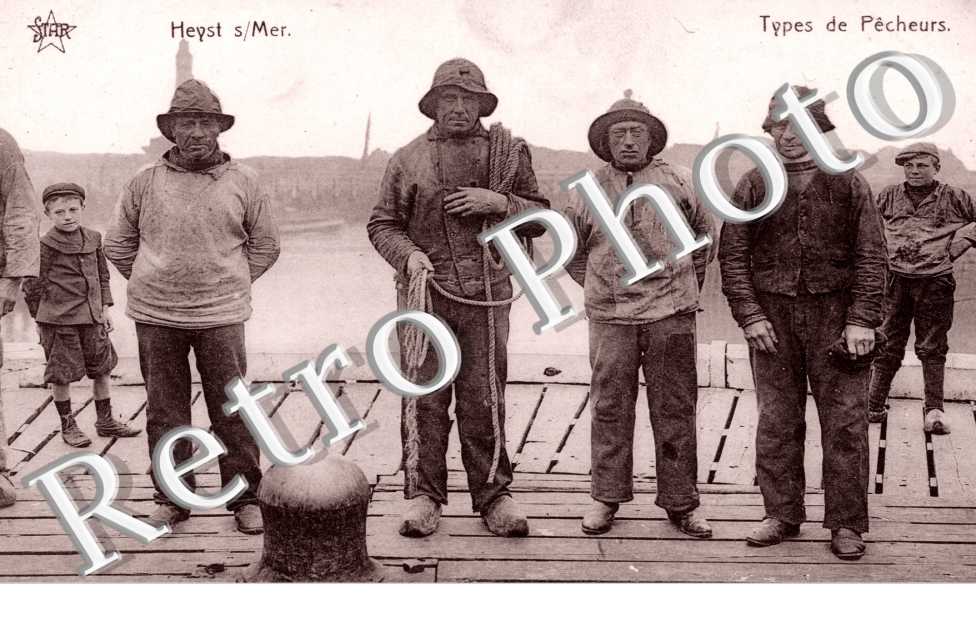 Heyst-sur-Mer, Types de Pecheurs
