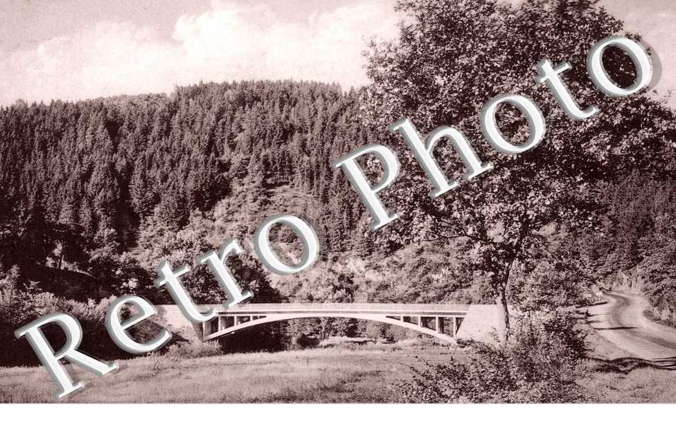 le pont de Rensiwez et l&#039;Ourthe