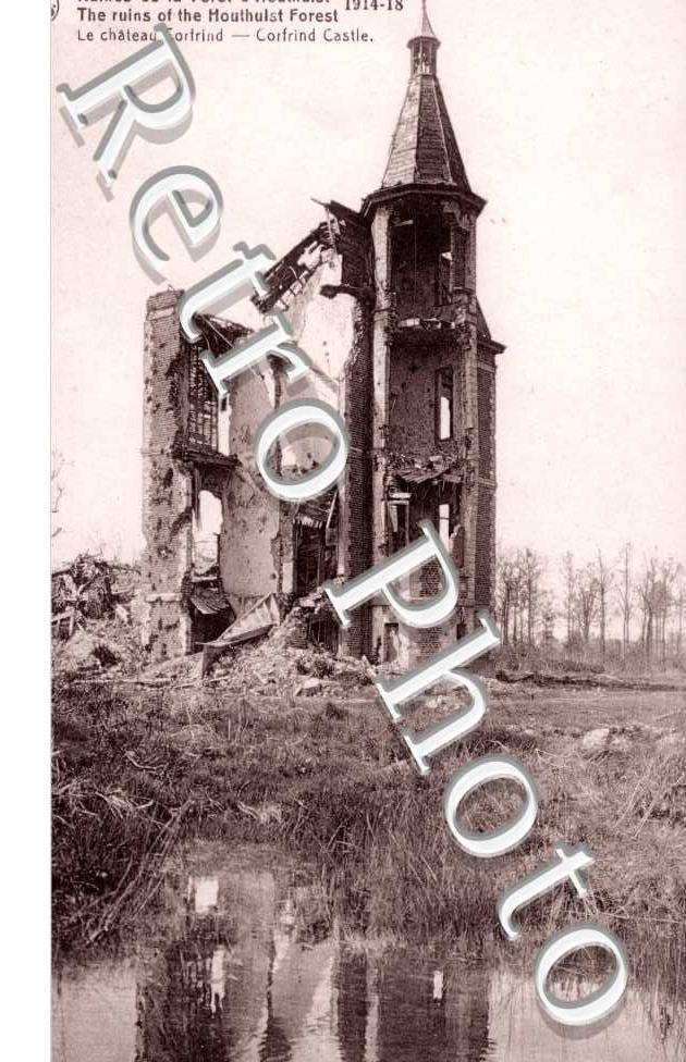 Ruines de la Foret, le chateau  Corfrind