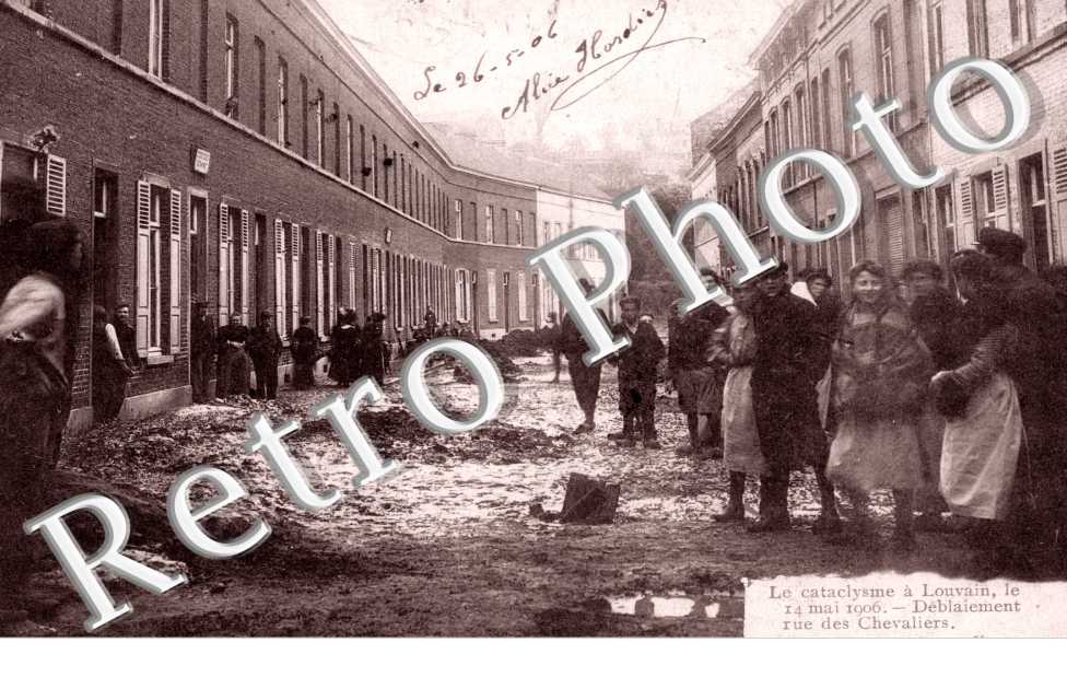 rue des Chevaliers - Cataclysme du 14 mai 1906