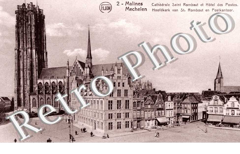 Cathedrale Saint Rombaut er Hotel des Postes