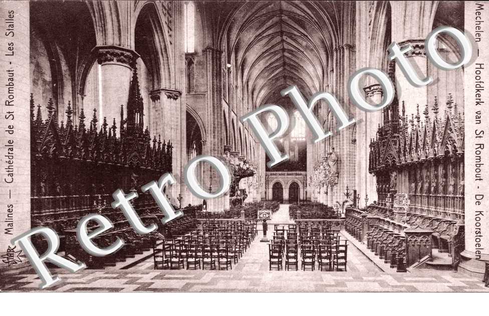 Cathedrale Saint Rombaut - Les Stalles