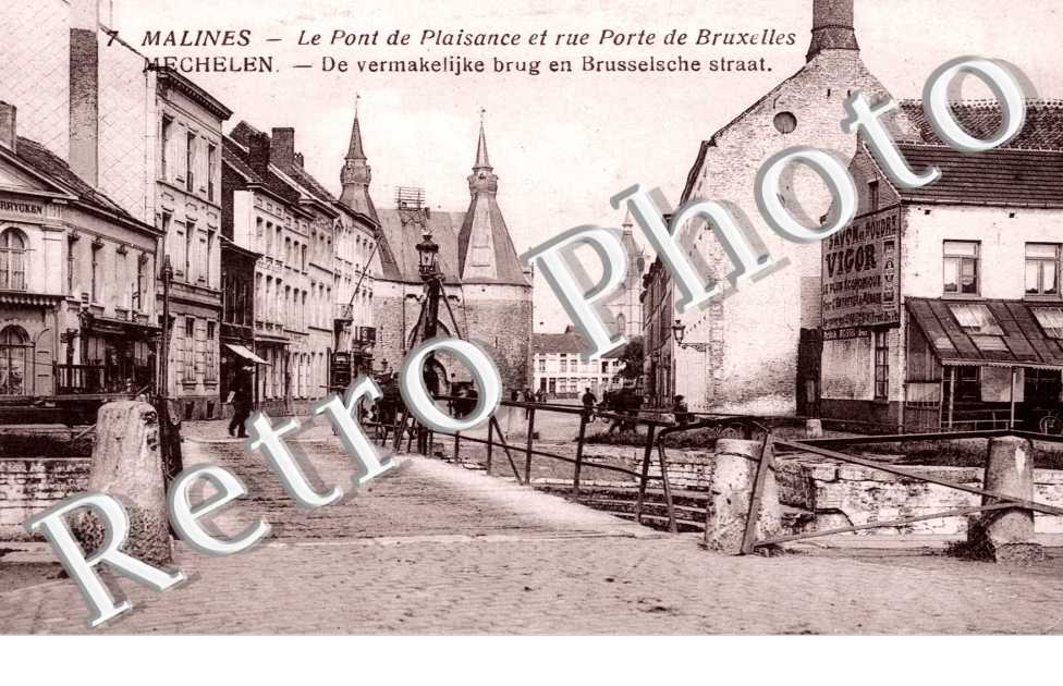 le Pont de Plaisance et Rue Porte de Bruxelles