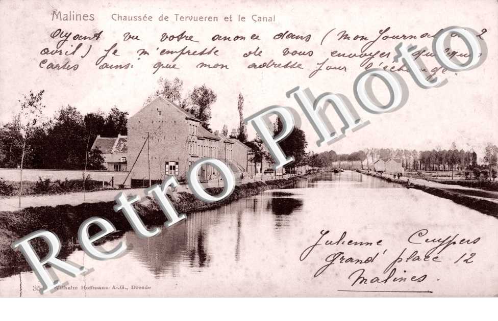 Chaussee de Tervueren et le Canal